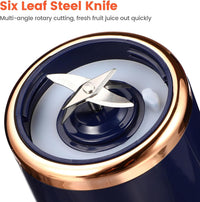 Rechargeable Electric Fruit Juice Maker Portable Blender Smoothie Juicer Machine