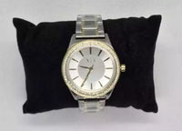 Armani Exchange Ladies Silver Stainless Steel Bracelet Watch