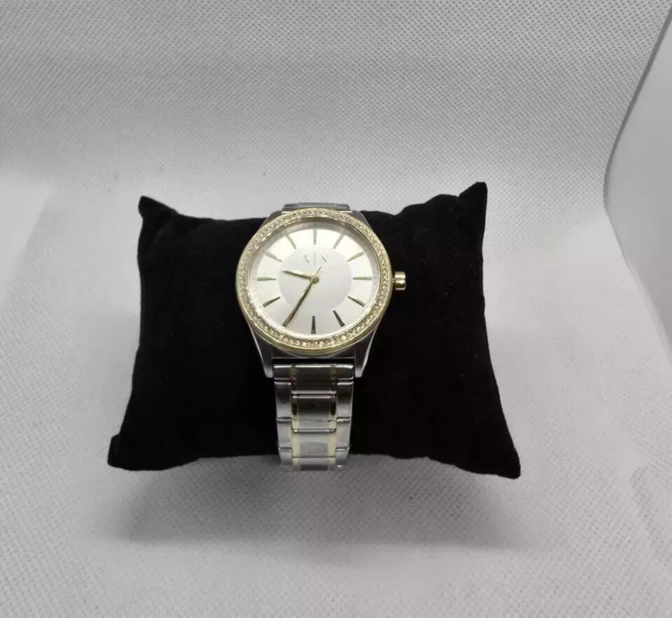 Armani Exchange Ladies Silver Stainless Steel Bracelet Watch