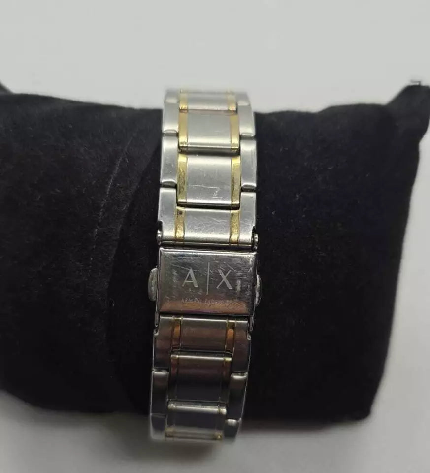 Armani Exchange Ladies Silver Stainless Steel Bracelet Watch